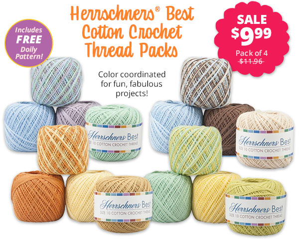  Free Pattern Friday Very Vintage Coasters Herrschners